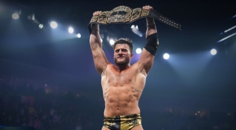 MJF wins the AEW World Championship in a fatal four way match at Worlds End 2025